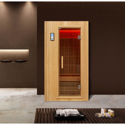 Инфракрасная сауна Mexda WS-1602SR красный кедр 900*1000*1900