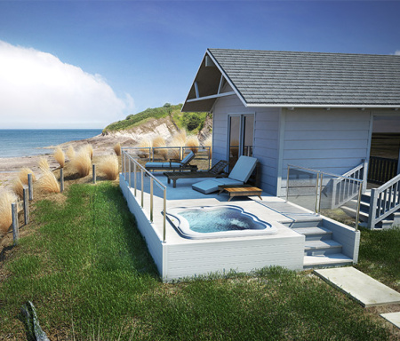 Спа бассейн Jacuzzi LODGE+ M Hydro + Blower Built In